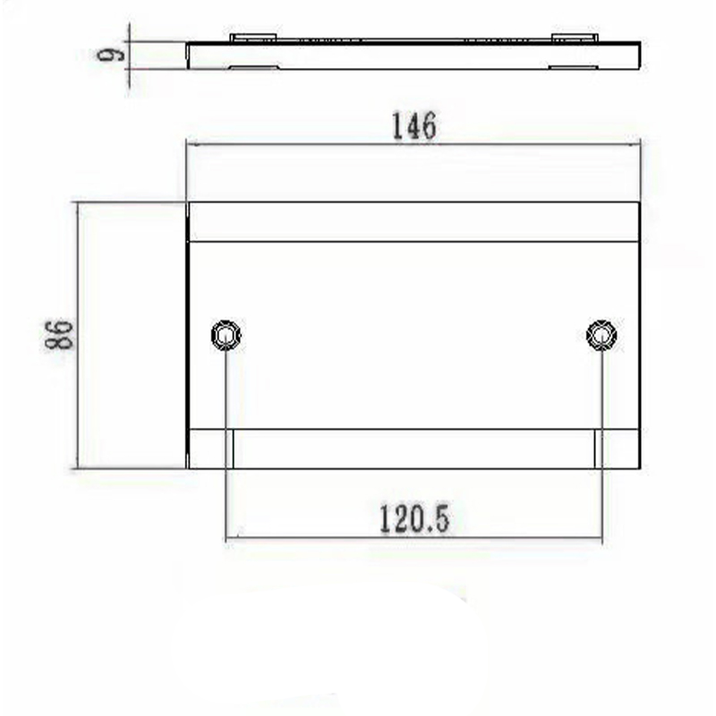 Placa de cocción de baquelita 45A DP con neón HK6145HN-36