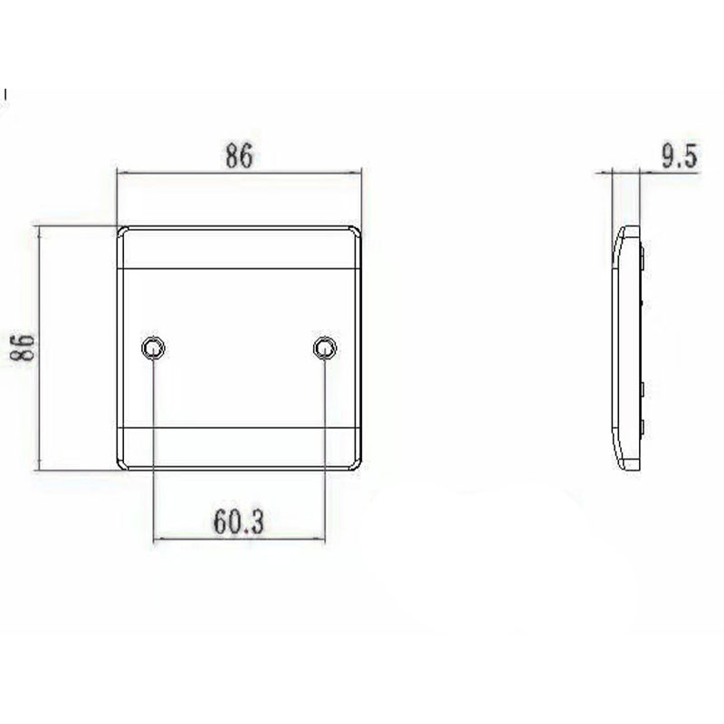 Interruptor de baquelita de 2 vías y 1 vía HK6121V